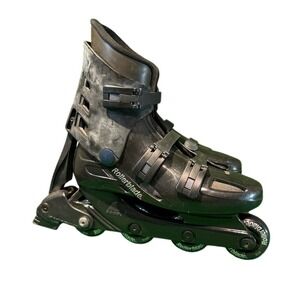 Rollerblade Bravoblade GL Inline Skates Mens Black‎ ABT Brake 70mm Wheels